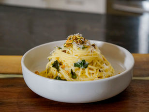Lemon and Pistachio Pasta