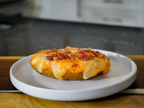 Twice Baked Potato but make it Italian