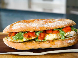 Salsa Verde Chicken Sandwich