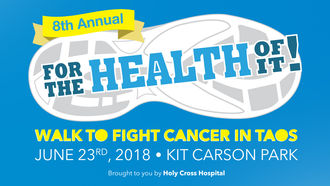 SATURDAY, JUNE 23 | For the Health of It! 5K Walk at Kit Carson Park