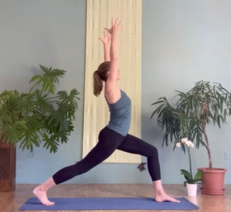 YOGA FOR STABILITY + CALM | AURA ON YOUTUBE