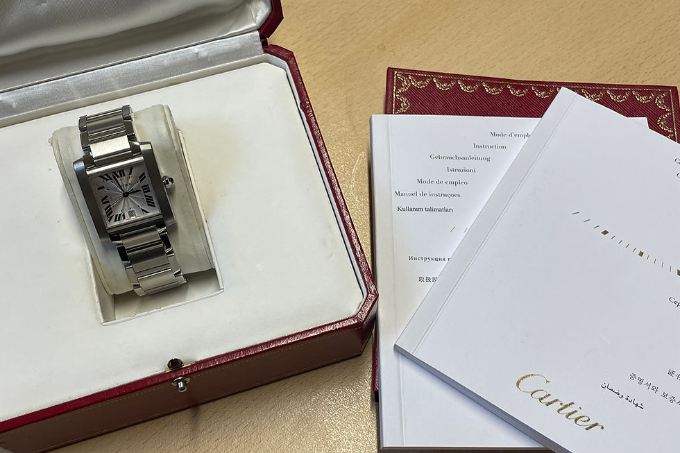 CARTIER TANK FRANCAIS