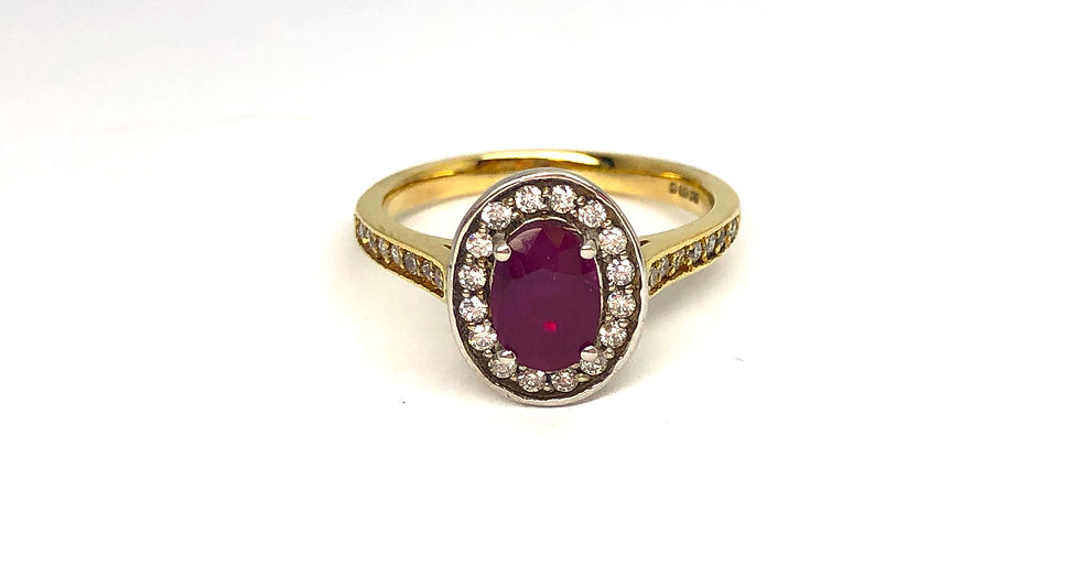 RUBY AND DIMAOND RING