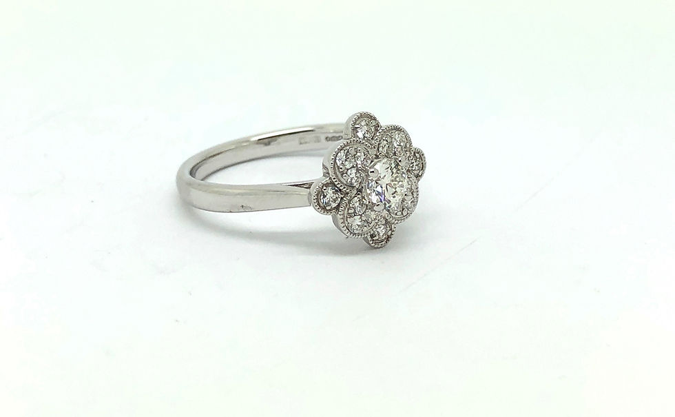 DIAMOND CLUSTER RING