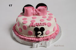 торт для дівчинки на два рочки