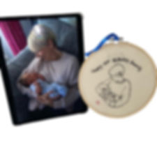 Birthday Embroidery Hoop