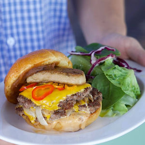 The Foie Double Cheese Burger