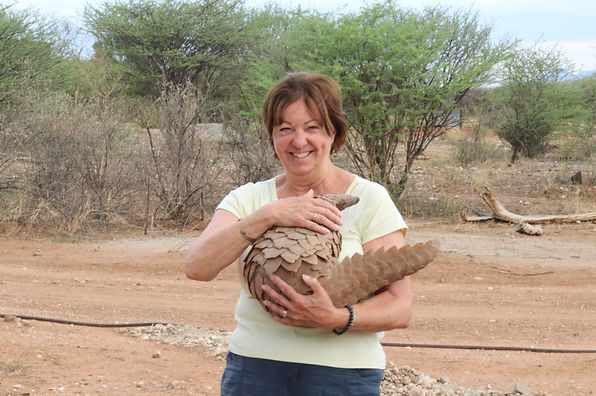 Besucher bei REST, Namibia