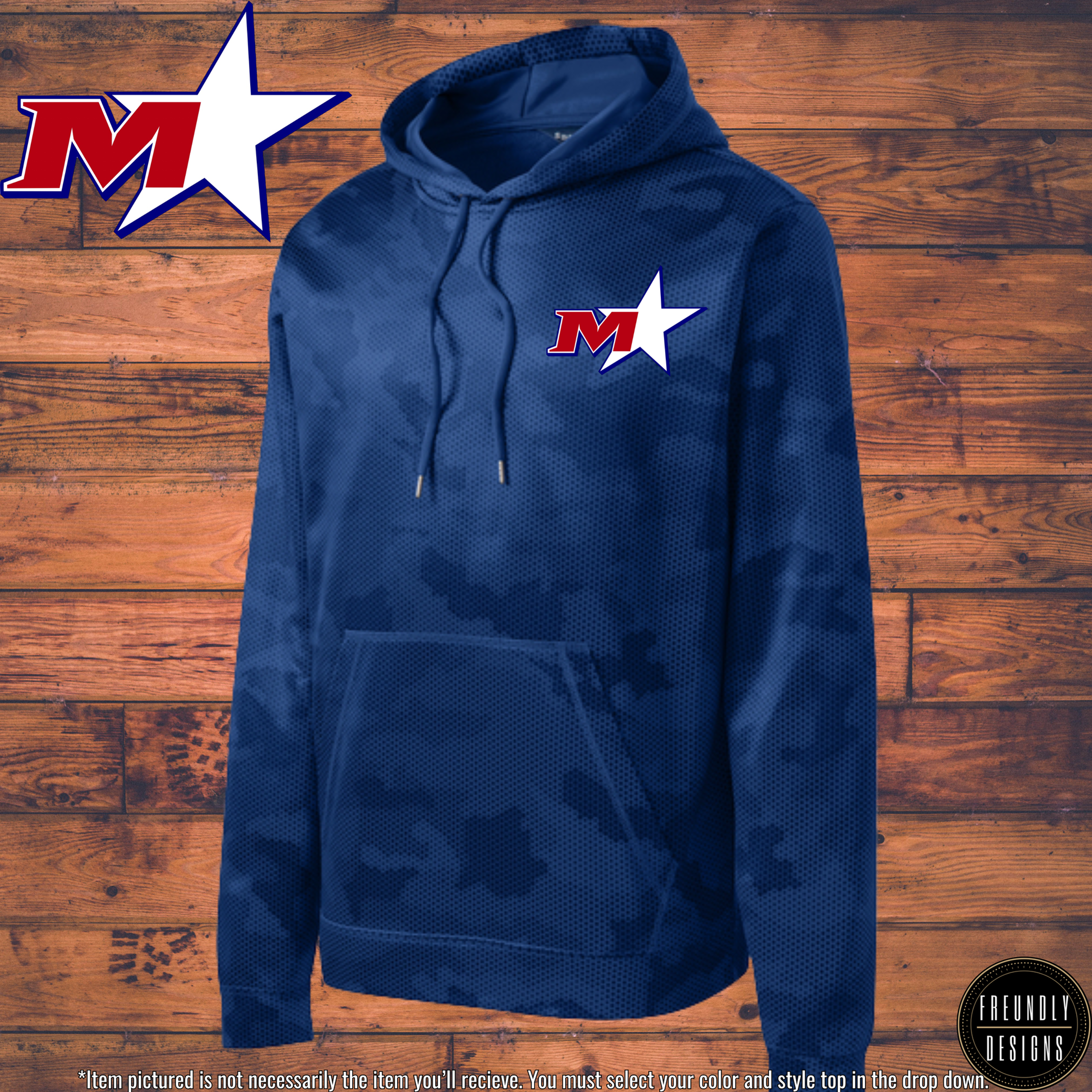 Allstars Spork-Wick CamoHex Hoodie