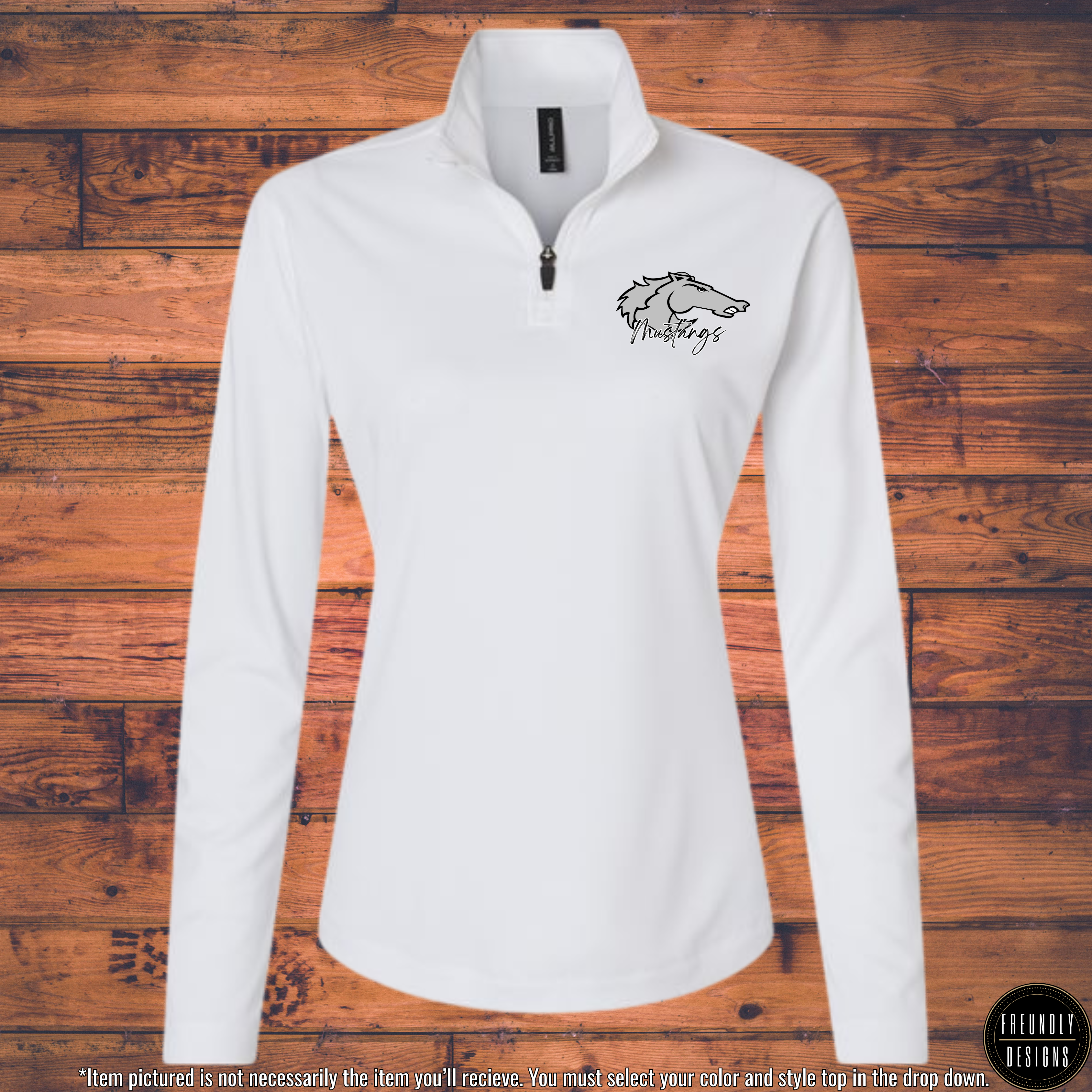 Marlowe Logo Performance Quarter-Zip Pullover
