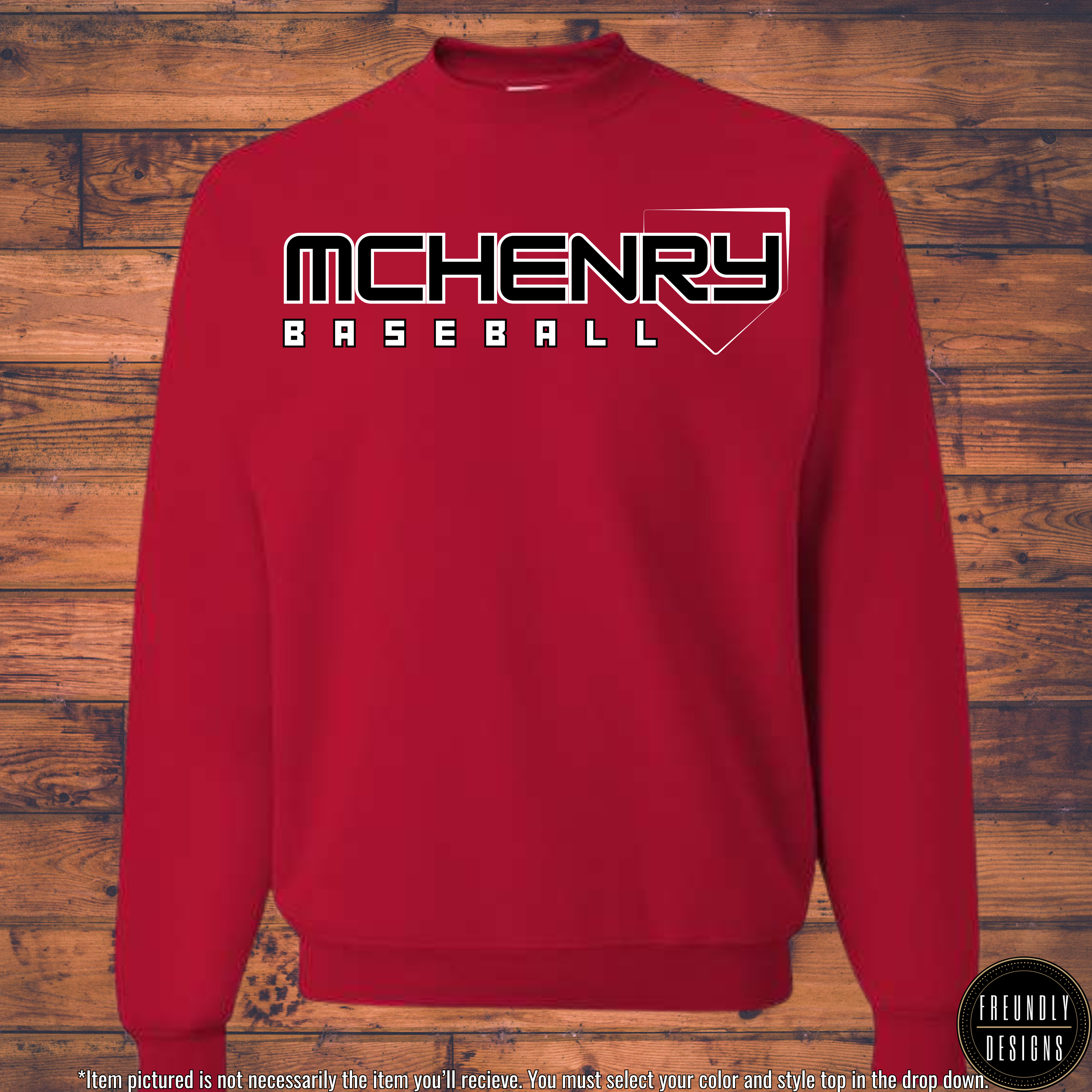 McHenry Baseball Association Sweatshirt