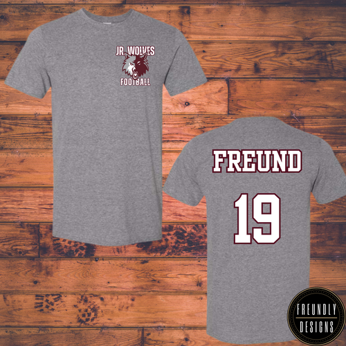 PR Jr. Wolves Left Chest Logo | Freundly Designs