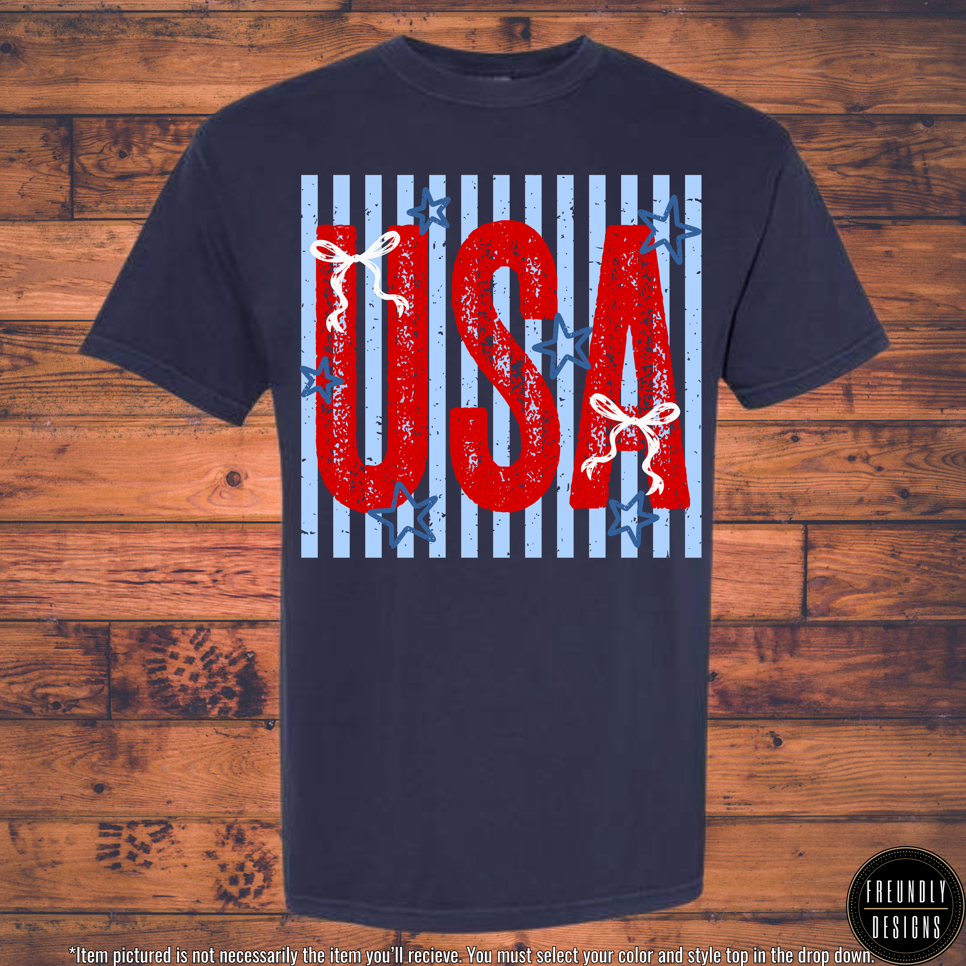 USA Lines Comfort Colors Tee