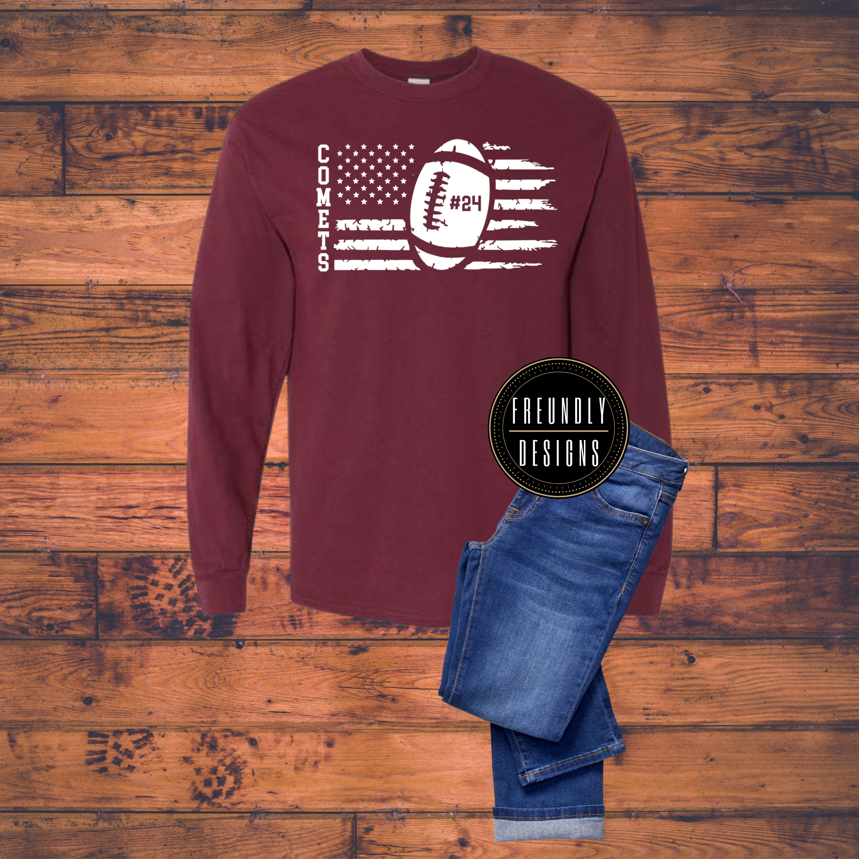 Youth American Flag Comets