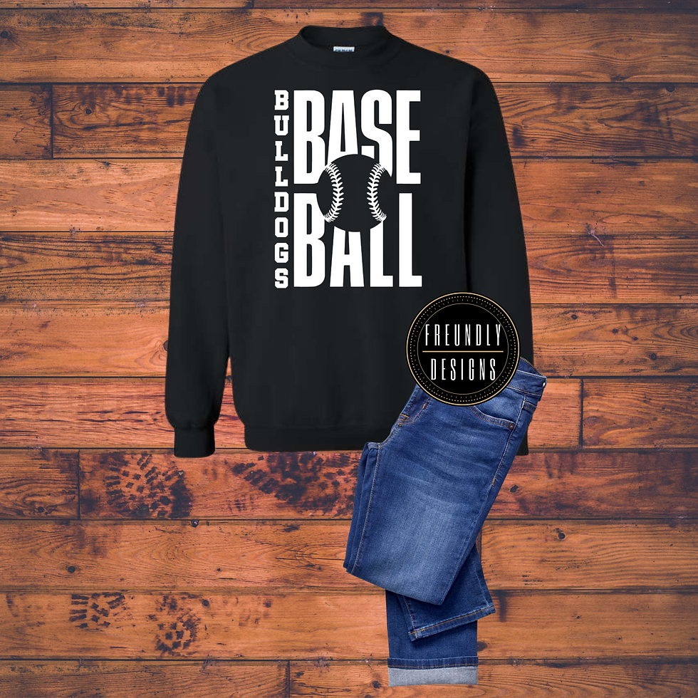 Bulldogs Baseball Large Format