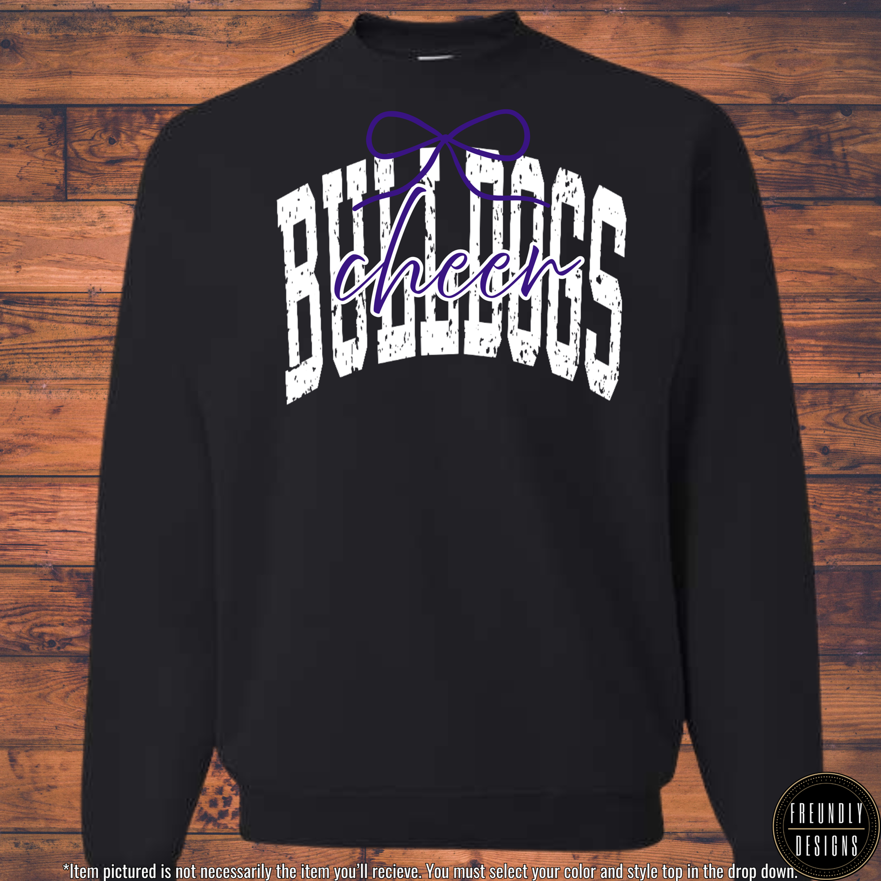 Bulldogs Distressed Cheer