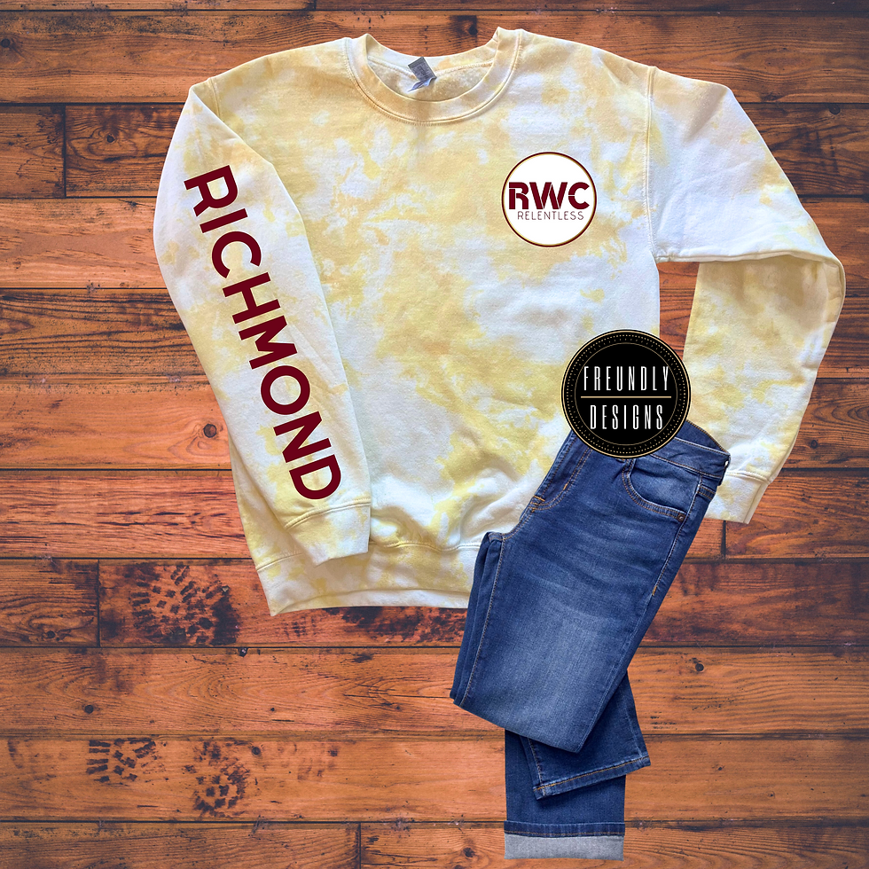 RWC Richmond Yellow Tie-Dye