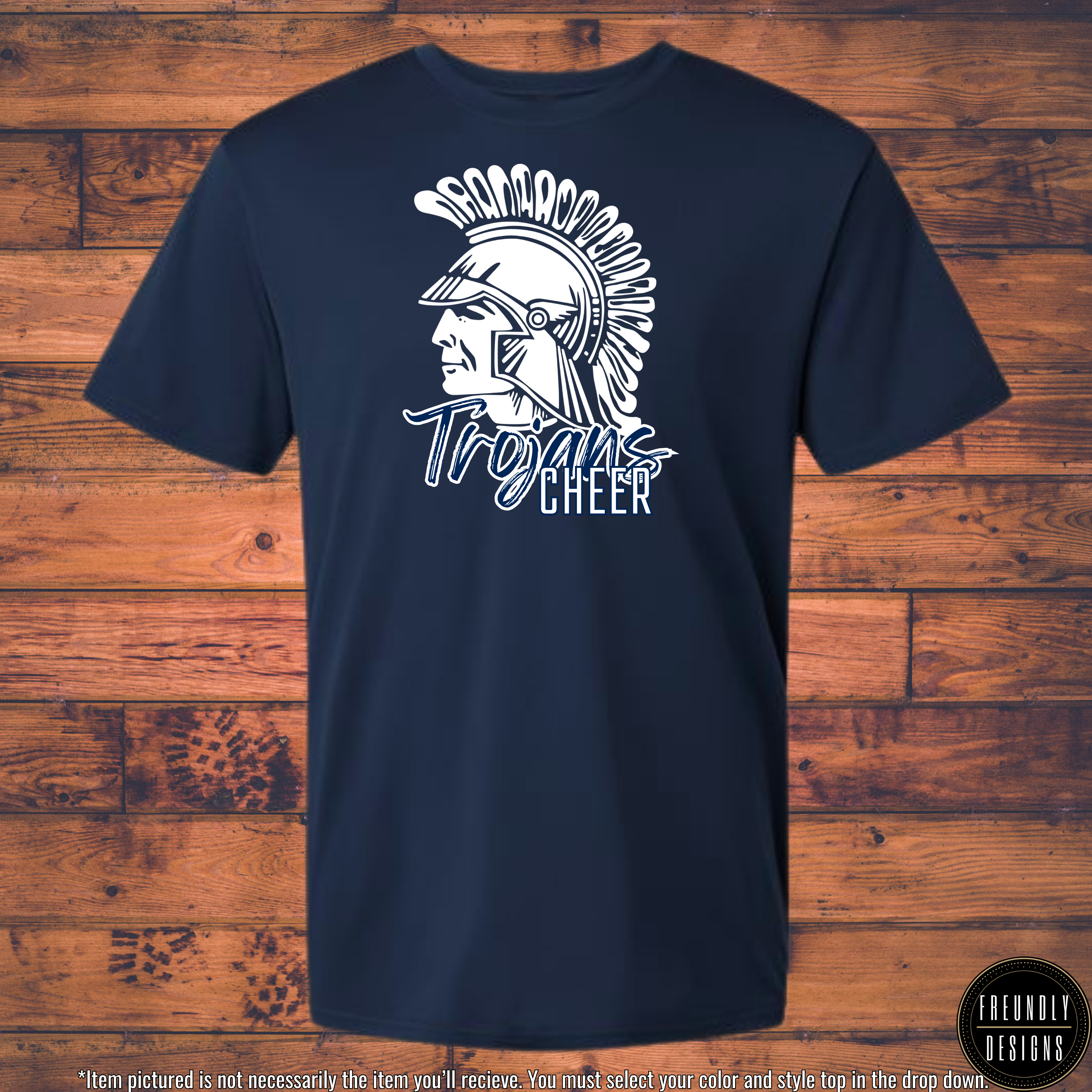 Trojans Cheer Large Logo