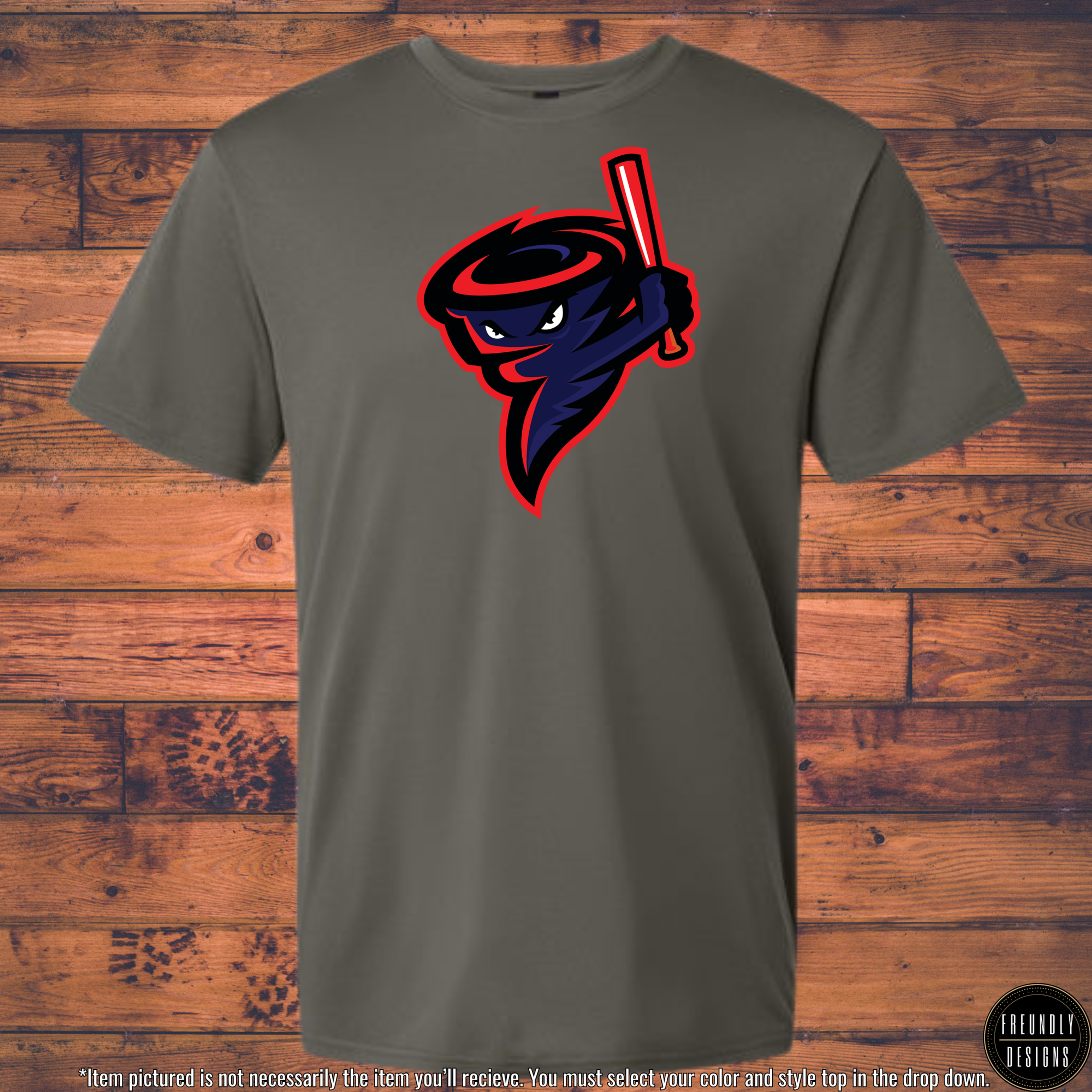 Cyclones Athletic Poly Tee