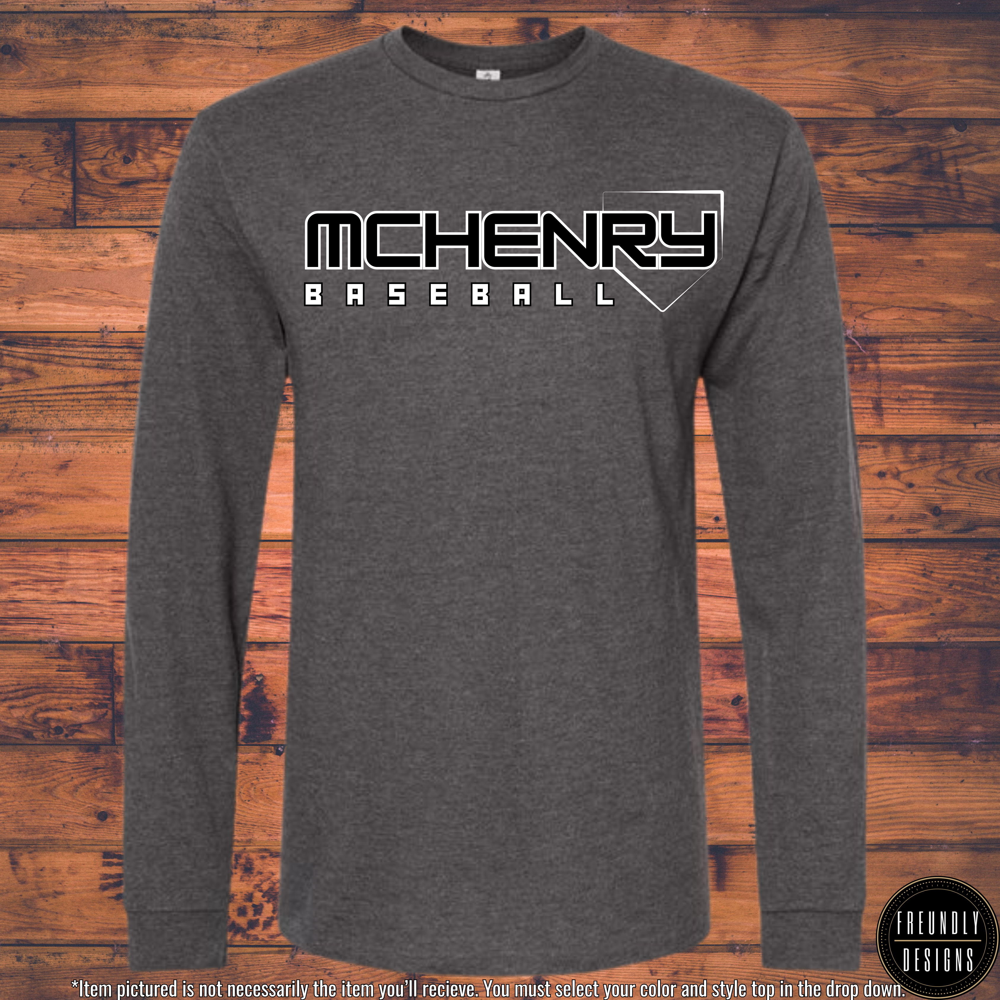 McHenry Baseball Association Long Sleeve