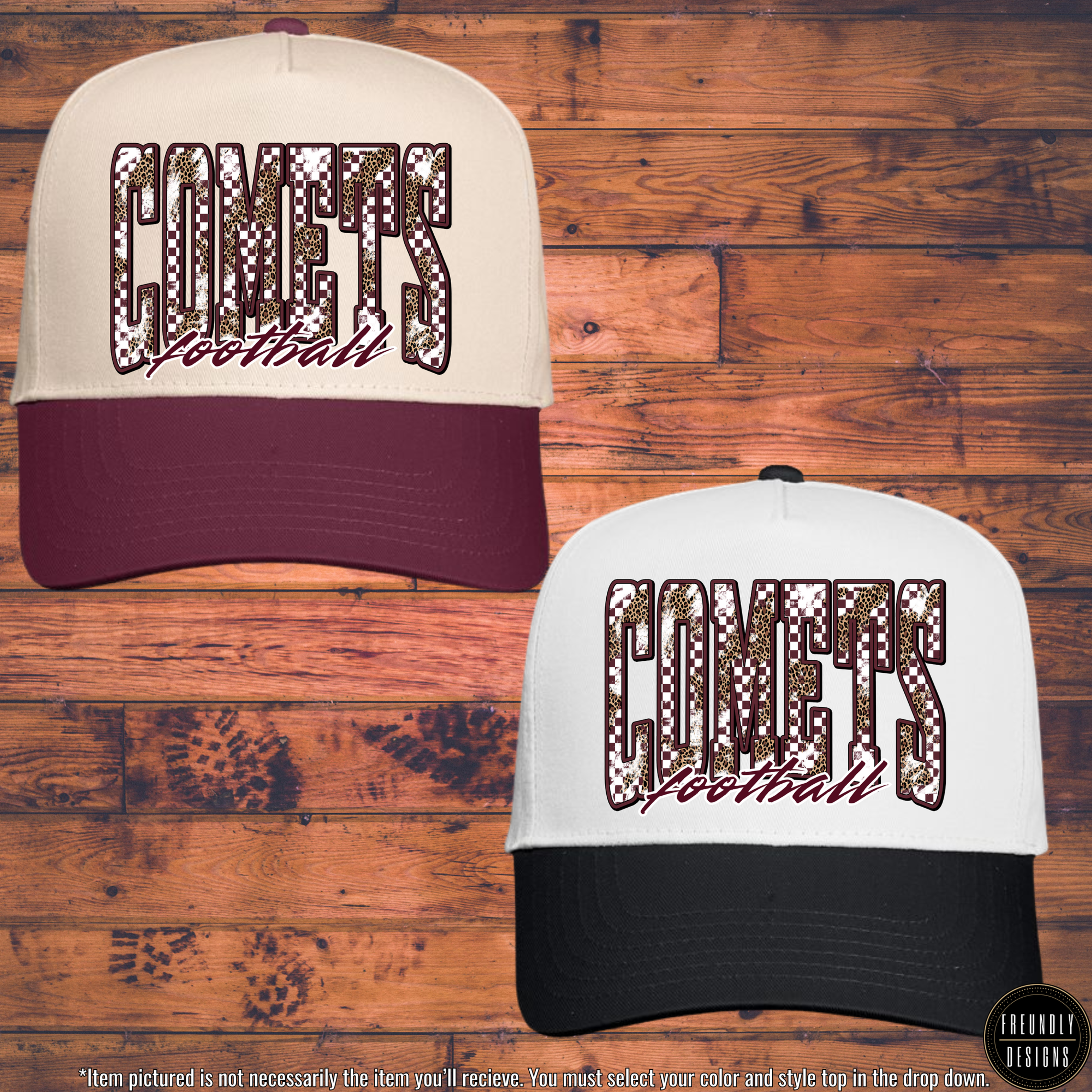Comets Leopard Hat