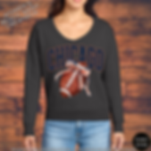 Chicago Bow Football Womens Crew