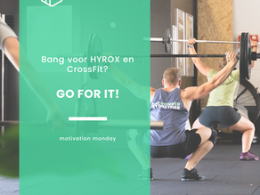 Bang voor HYROX en CrossFit?