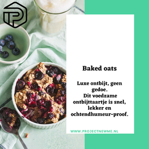 Baked oats