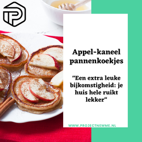 Appel-kaneel pannenkoekjes