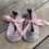 Thumbnail: Liberty Baby Shoes - Pink Floral