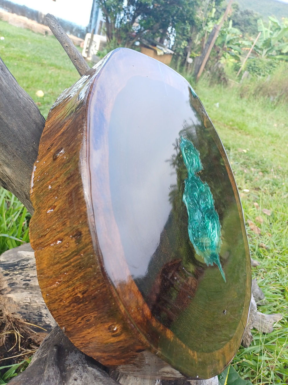 Miniatura: Tábua de Servir  | LAGO ESMERALDA- Coleção AURORA BOREAL 