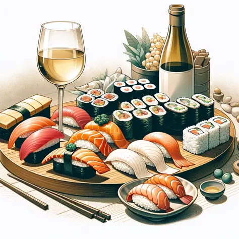 Accord vin sushi : Le guide ultime pour ne plus se tromper 