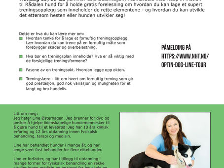 Gratis forelesning med Line Østerhagen
