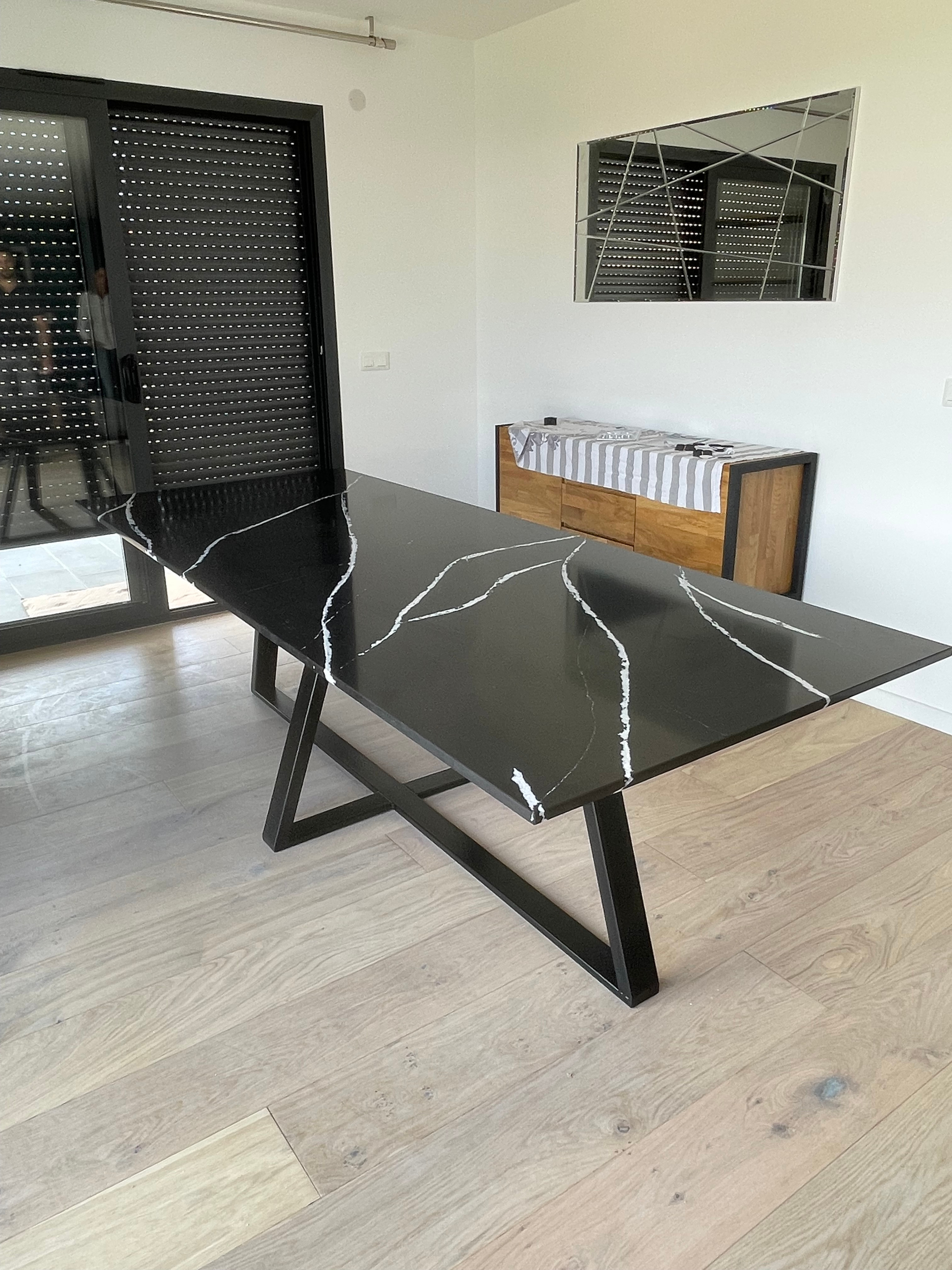Pied de Table Acier
