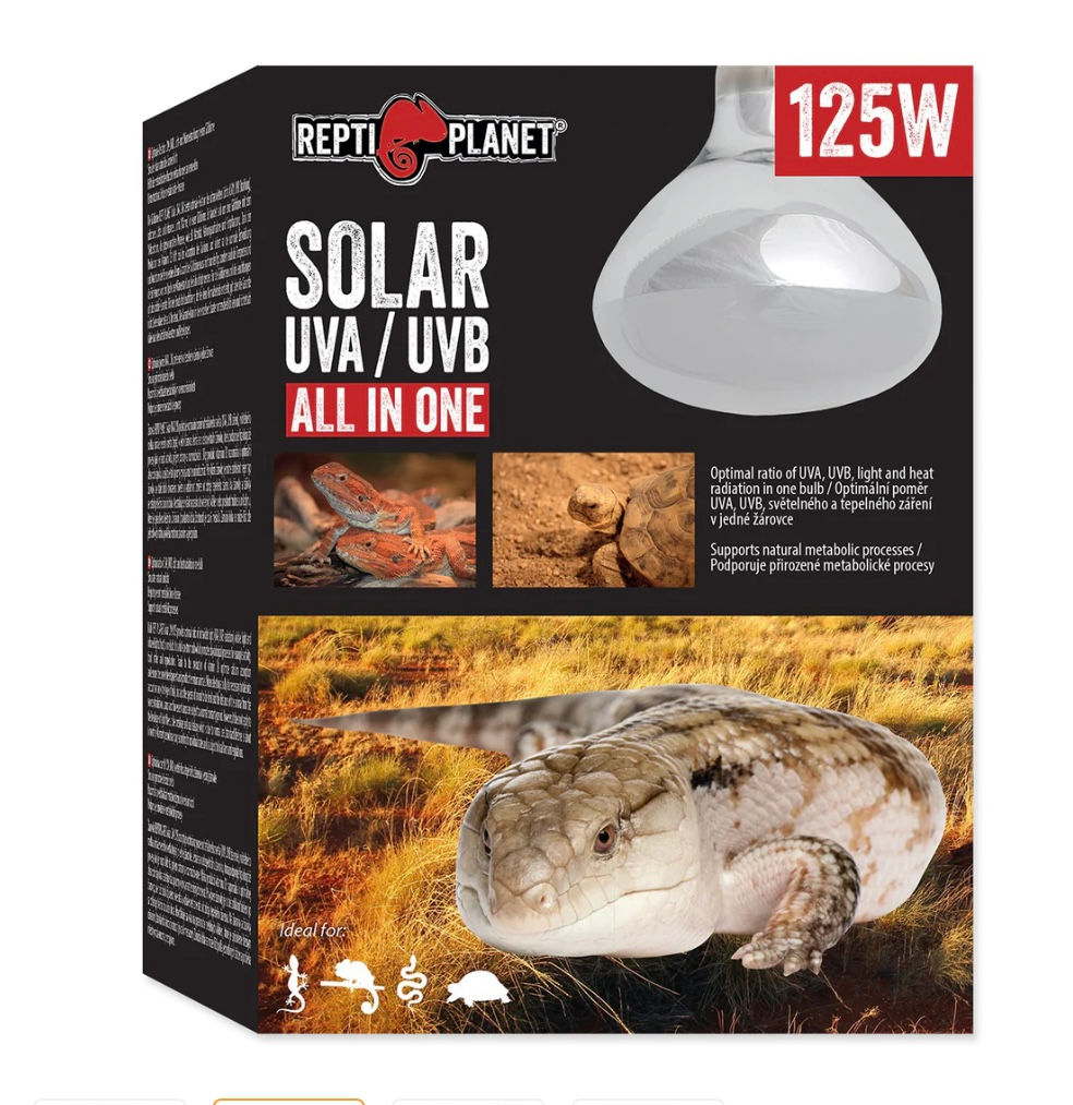 Repti Planet all in one uva/uvb bulb 125w
