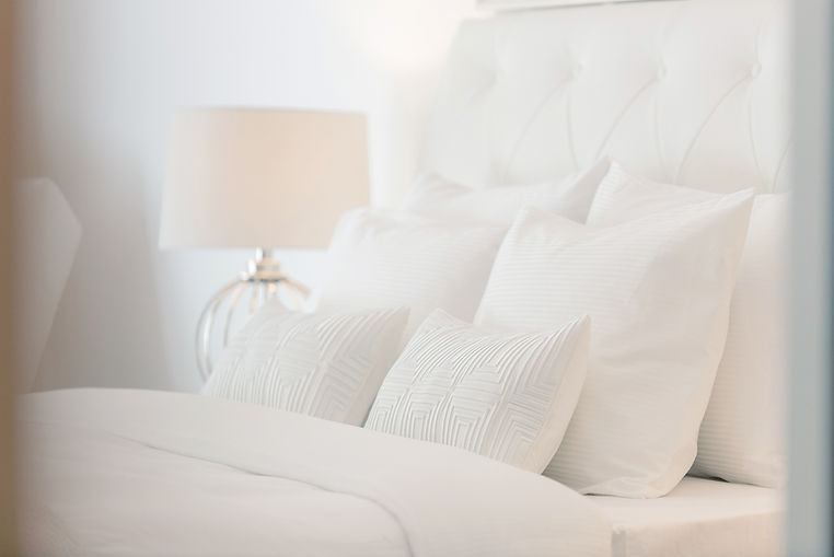 Hotel Room with Pillows