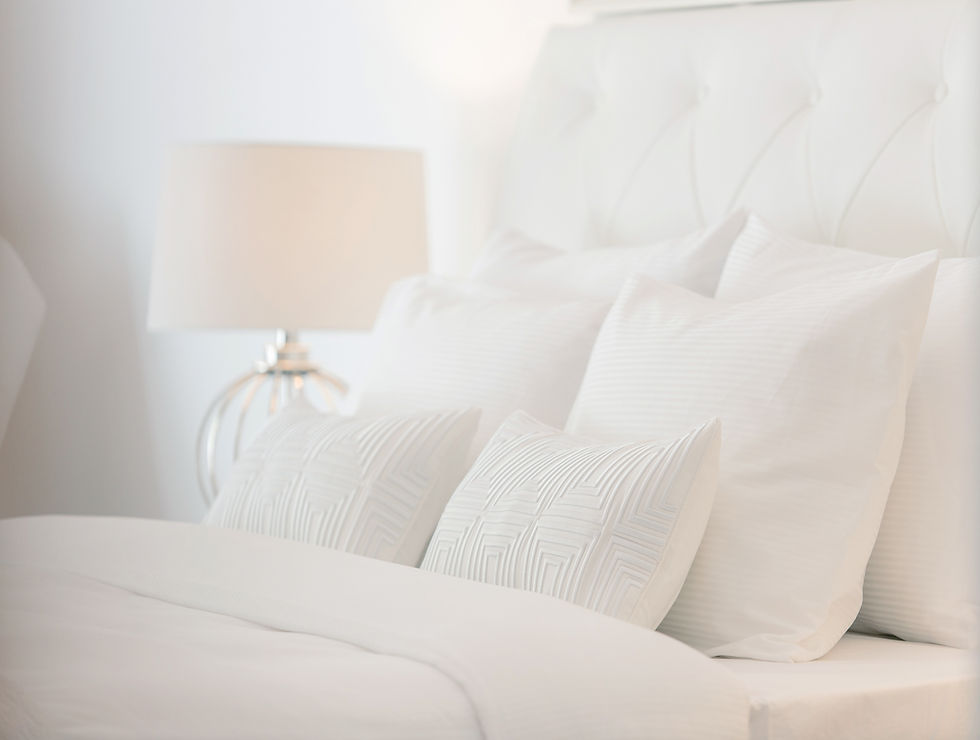 Hotel Room with Pillows