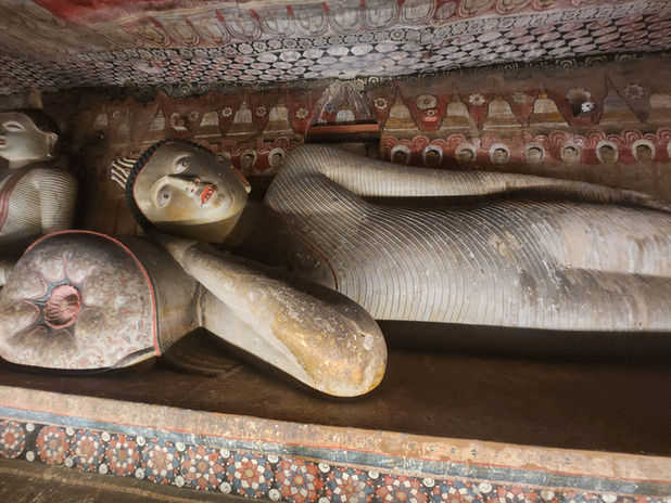 visit the Buddhas at Dambulla Cave temple on a Namastayz meditation retreat
