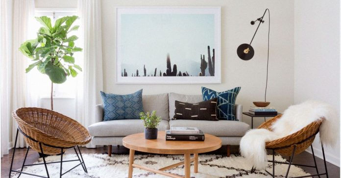 Rearranging furniture is a sustainable practice.