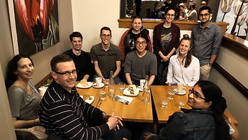 Rubin lab celebration in honour of Dongyun's move to McGill