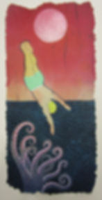 The ocean fights back (for H P Lovecraft)