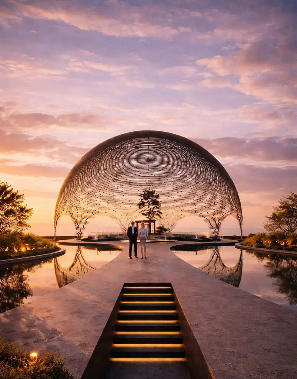 Quantum Existence: Exploring Spiritual Reality in Architecture