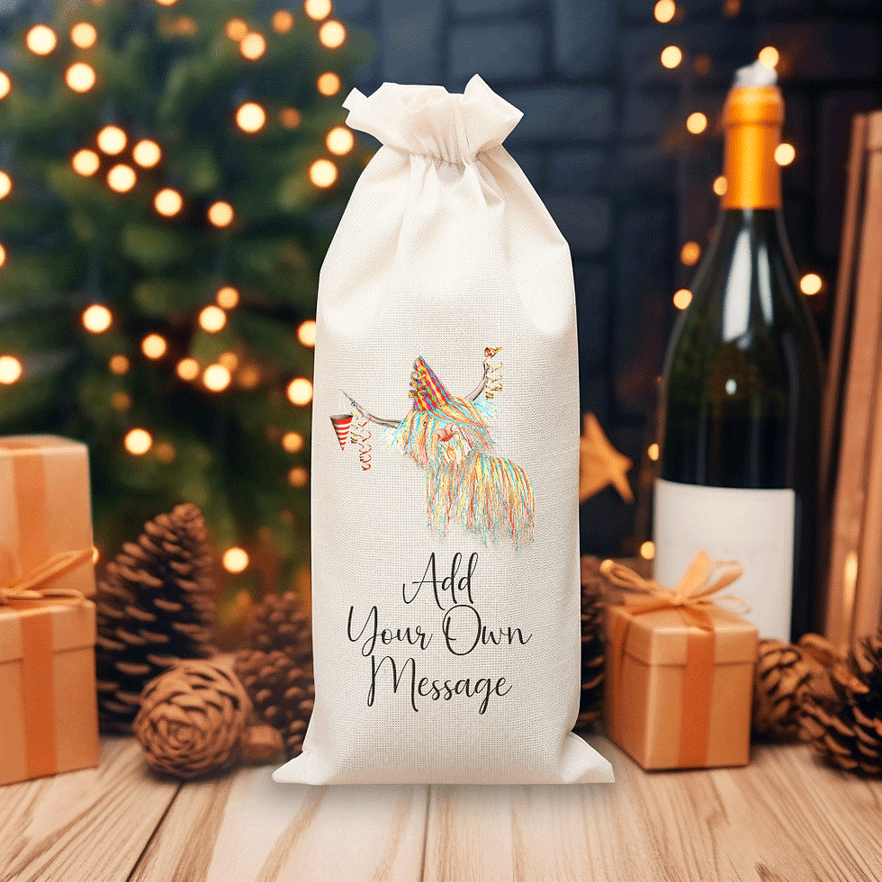 Thumbnail: Personalised Bottle Gift Bags