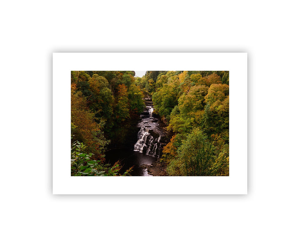 Thumbnail: Corra Linn Falls of Clyde Autumn Colours