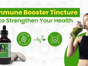 Immune Booster Tincture to Strengthen Your Health