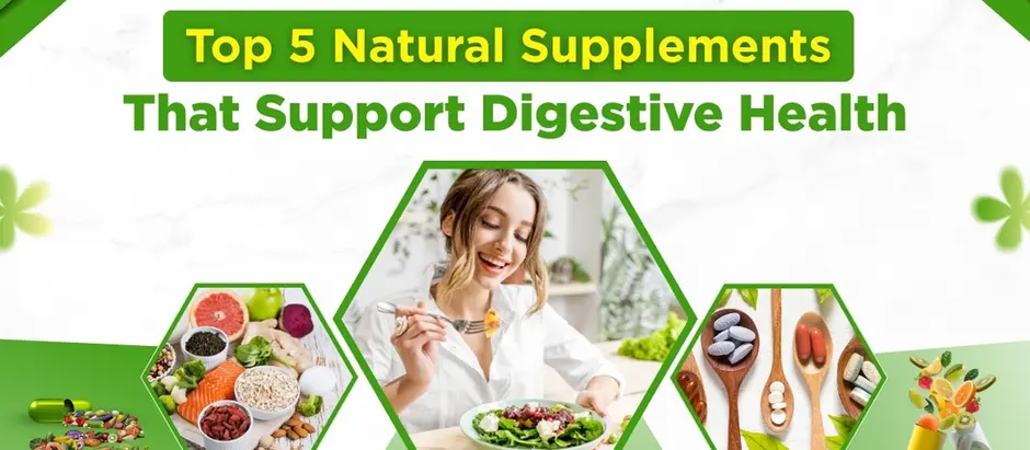 Top 5 Natural Supplements That Supports Digestive Health