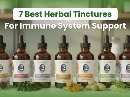 Top 7 Herbal Tinctures for Immunity Boost