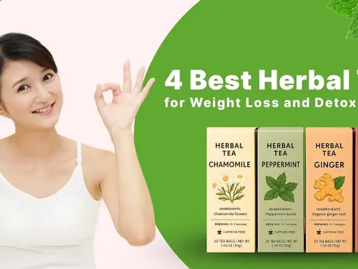 4 Best Herbal Teas for Weight Loss and Detox Benefits