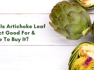 What Is Artichoke Leaf Extract Good For & Where To Buy It?