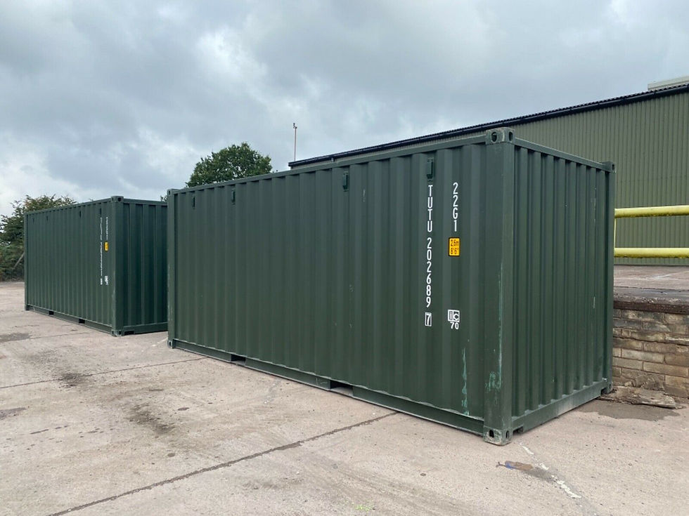 Thumbnail: Storage Shipping Container 20ft (6 Meter)